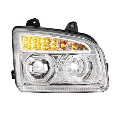 Kenworth T880 11 LED Headlight with 10 LED Turn and 202 LED Halo Daytime Running Light