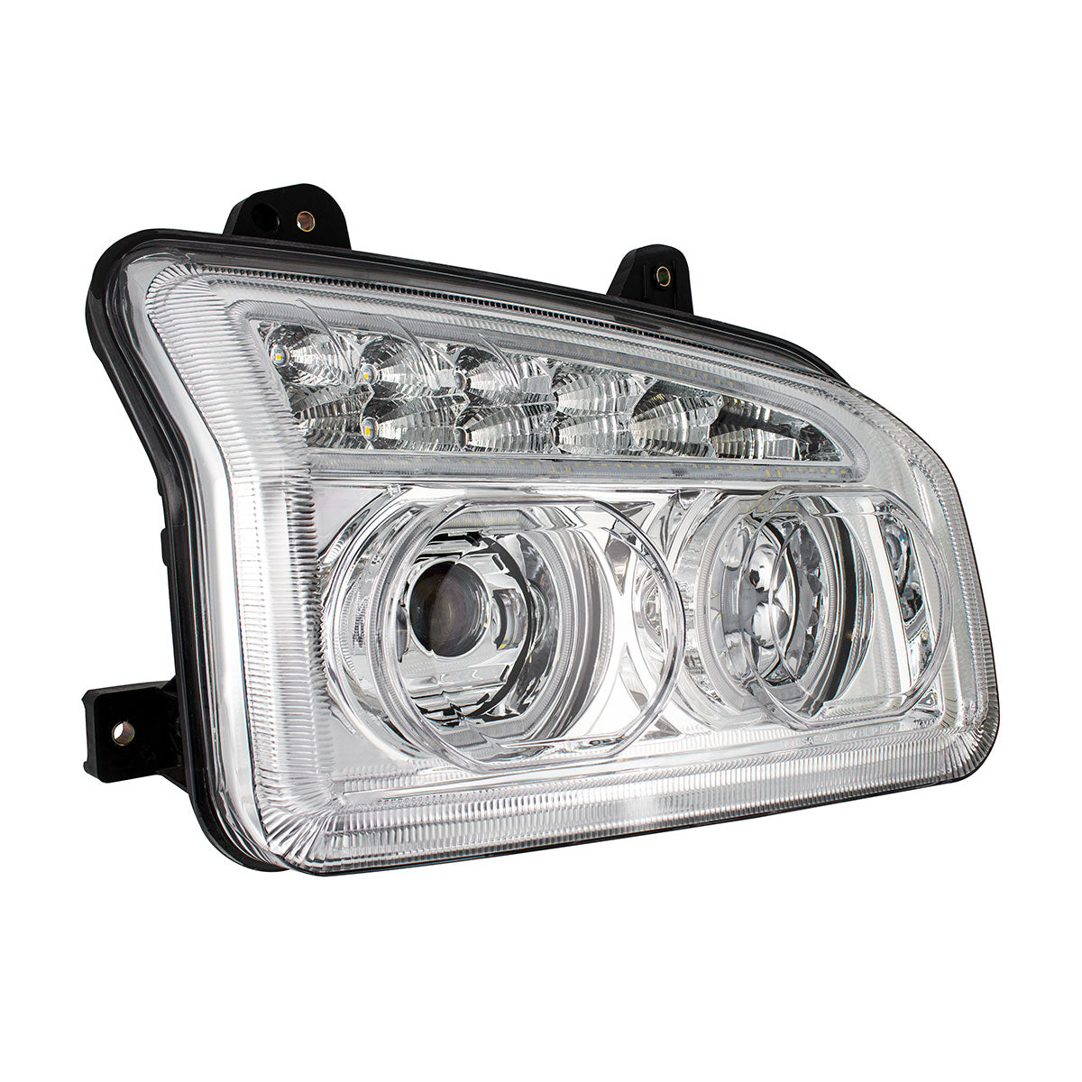 Kenworth T880 11 LED Headlight with 10 LED Turn and 202 LED Halo Daytime Running Light