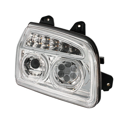 Kenworth T880 11 LED Headlight with 10 LED Turn and 202 LED Halo Daytime Running Light