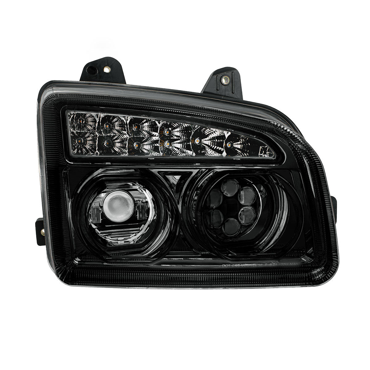 Kenworth T880 11 LED Headlight with 10 LED Turn and 202 LED Halo Daytime Running Light