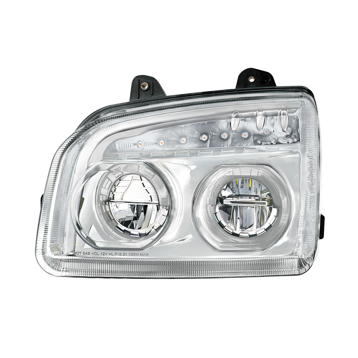 Kenworth T880 LED Headlight with 8 LED Turn and 32 LED Light Bar