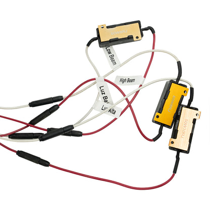 Kenworth T880 LED Headlight with 8 LED Turn and 32 LED Light Bar