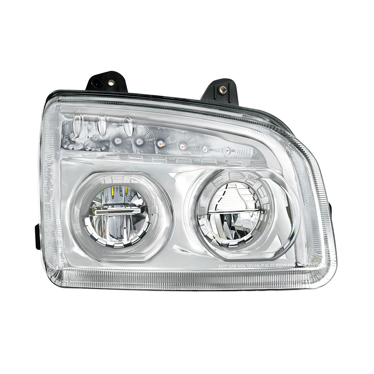 Kenworth T880 LED Headlight with 8 LED Turn and 32 LED Light Bar