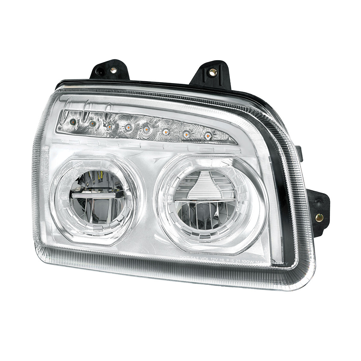 Kenworth T880 LED Headlight with 8 LED Turn and 32 LED Light Bar