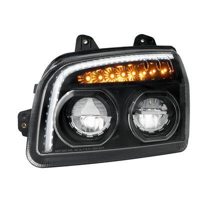Kenworth T880 LED Headlight with 8 LED Turn and 32 LED Light Bar