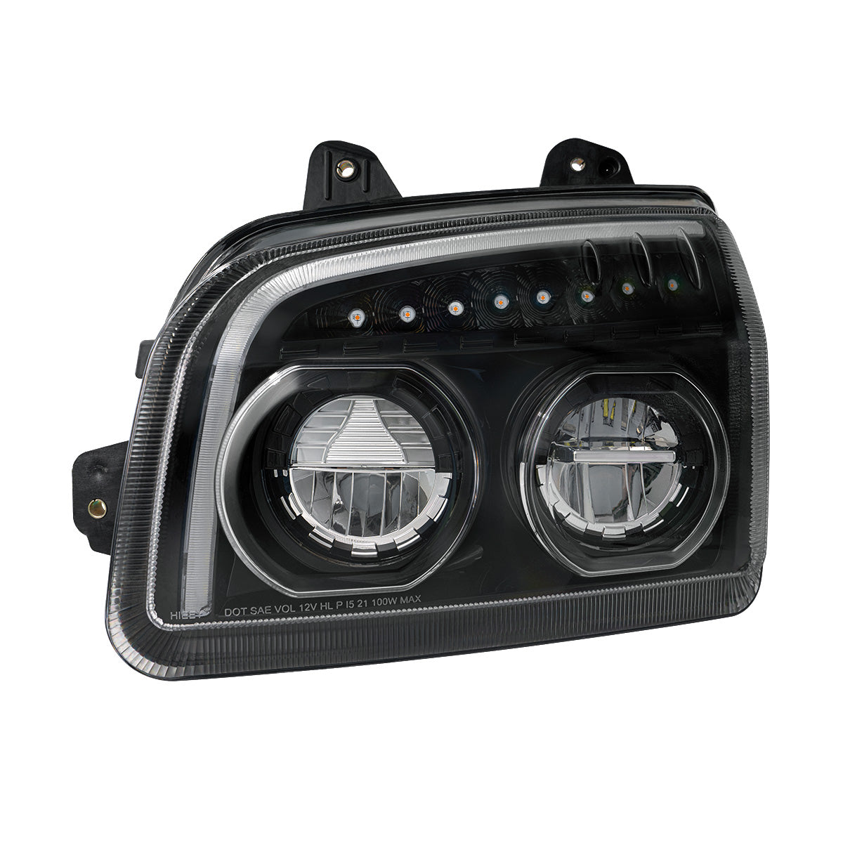 Kenworth T880 LED Headlight with 8 LED Turn and 32 LED Light Bar