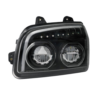 Kenworth T880 LED Headlight with 8 LED Turn and 32 LED Light Bar