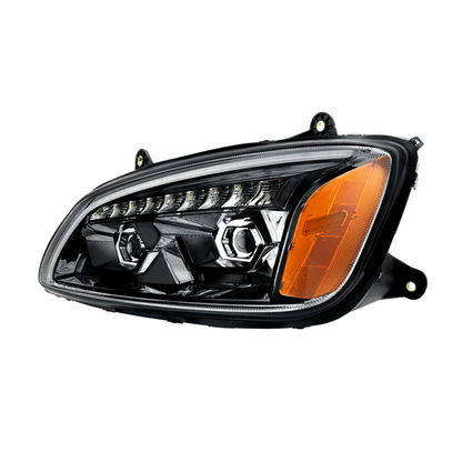 Kenworth T440, T470, T660 LED Projection Headlight with 9 LED Sequential Turn and 48 LED Position Light