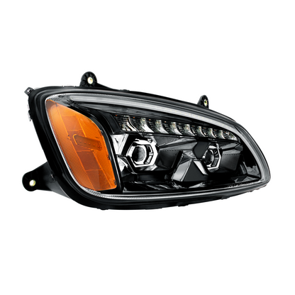 Kenworth T440, T470, T660 LED Projection Headlight with 9 LED Sequential Turn and 48 LED Position Light