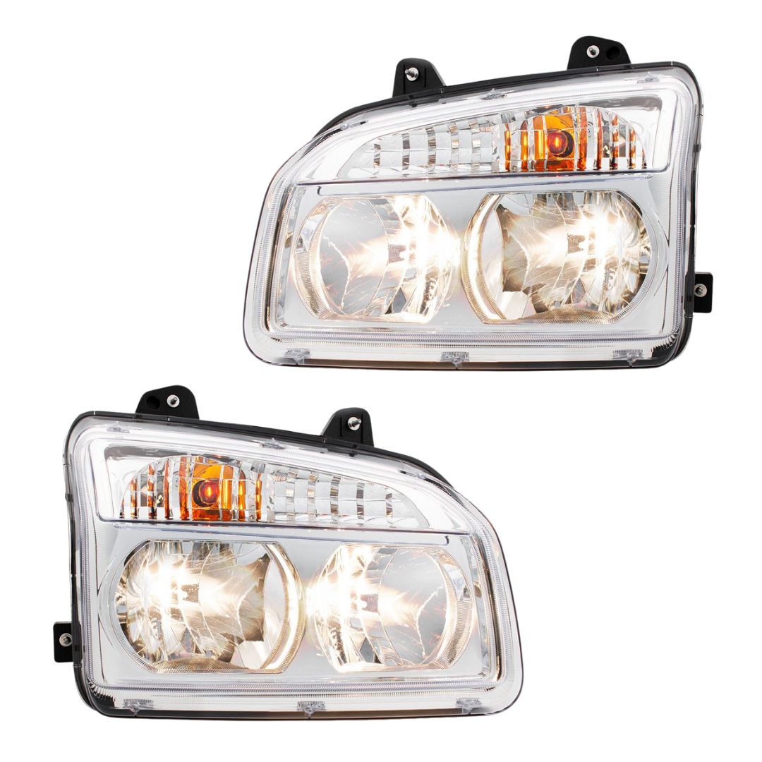 Kenworth T880 Halogen Headlight with Halogen Turn Signal