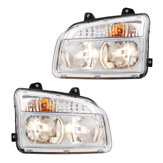 Kenworth T880 Halogen Headlight with Halogen Turn Signal