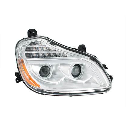 Kenworth T680 8 LED Projection Headlight with 12 LED Turn and Full LED Light Bar