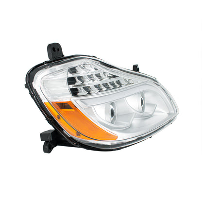 Kenworth T680 8 LED Projection Headlight with 12 LED Turn and Full LED Light Bar