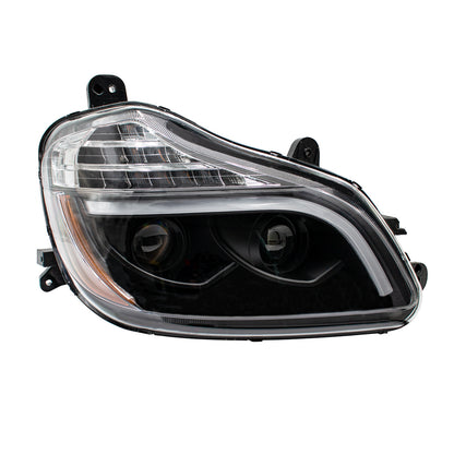Kenworth T680 8 LED Projection Headlight with 12 LED Turn and Full LED Light Bar