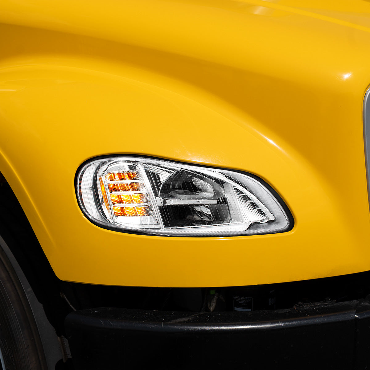 Freightliner M2 High Power LED Headlight with LED Turn Signal