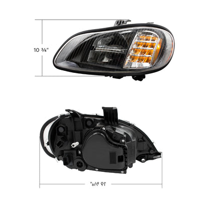 Freightliner M2 High Power LED Headlight with LED Turn Signal
