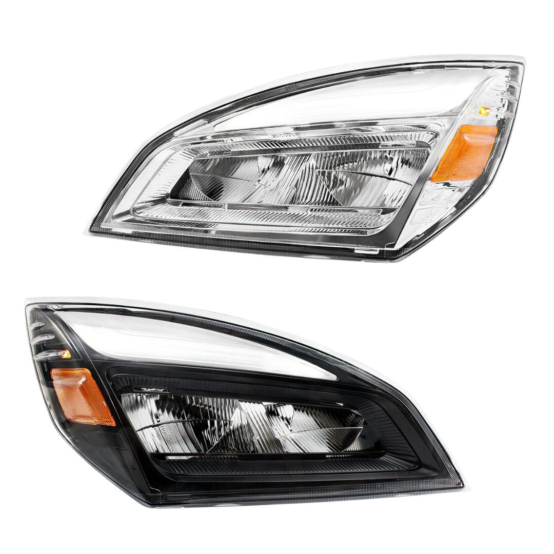 Freightliner Cascadia 2018-2024 LED High Power Headlight with LED Turn Signal