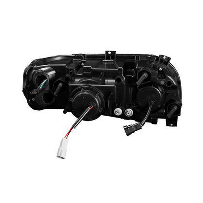 Peterbilt 388, 389, 567 Halogen Projection Headlight with LED Turn and LED Light Bar