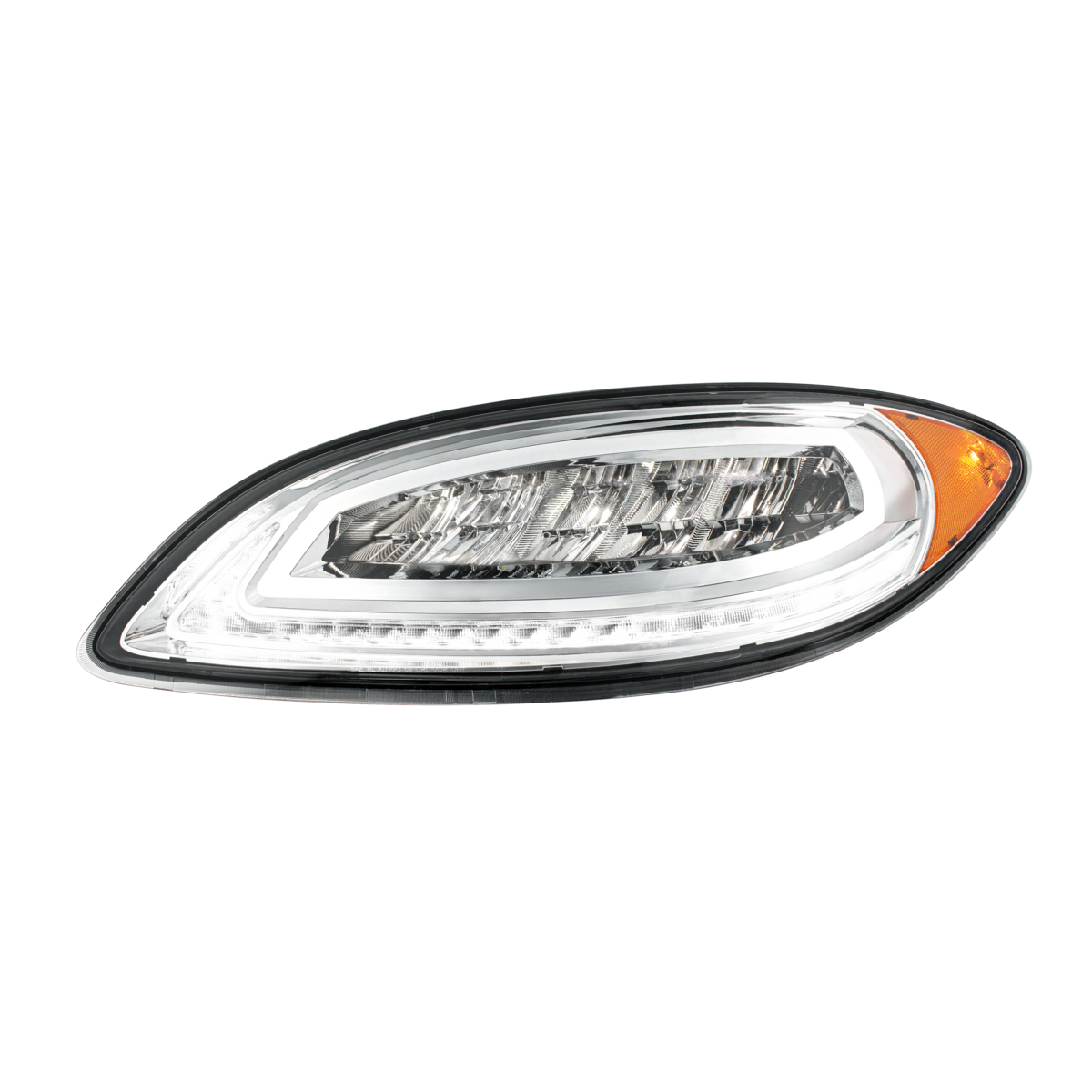 International Prostar LED Headlight with 23 LED Turn and Daytime Running Light Bar