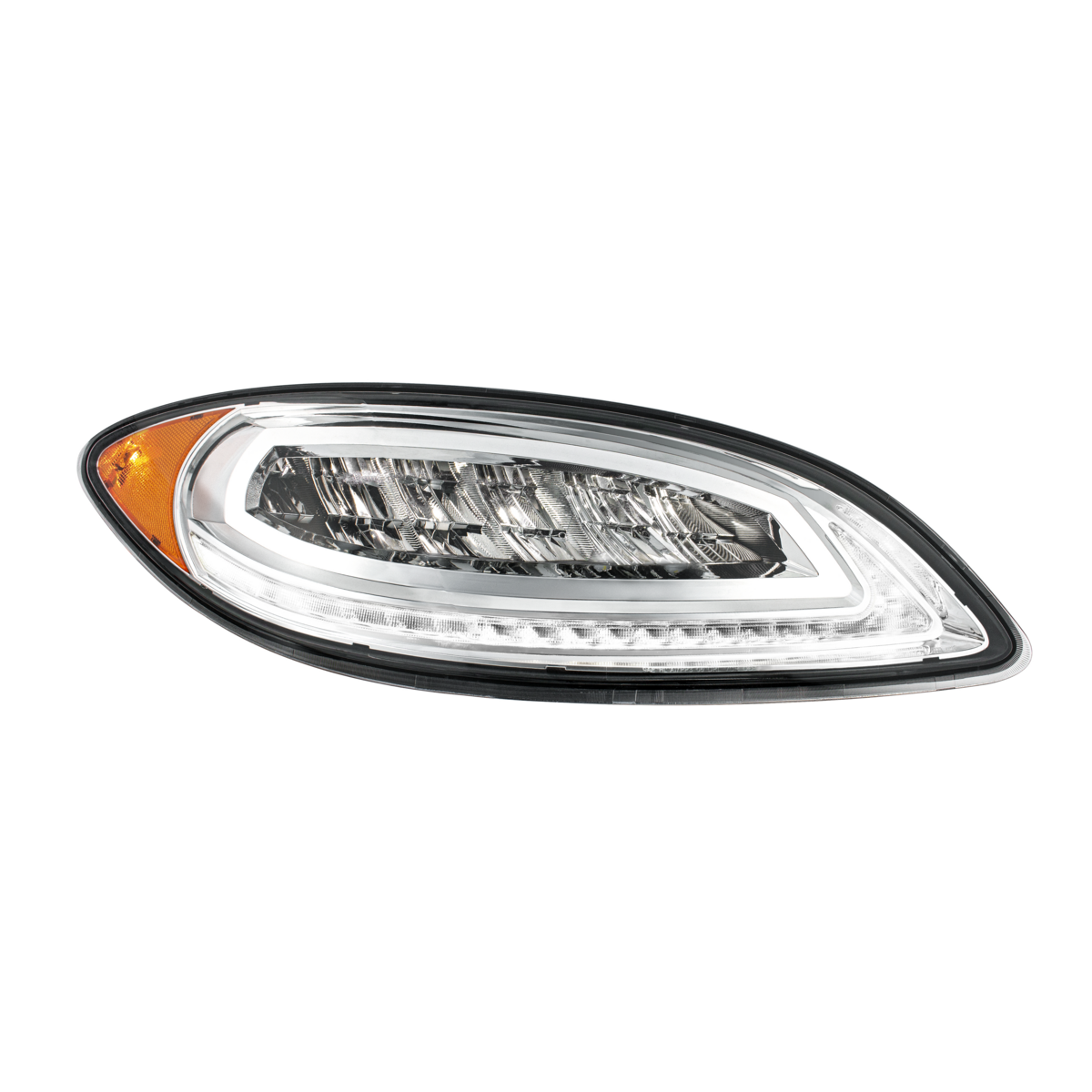 International Prostar LED Headlight with 23 LED Turn and Daytime Running Light Bar