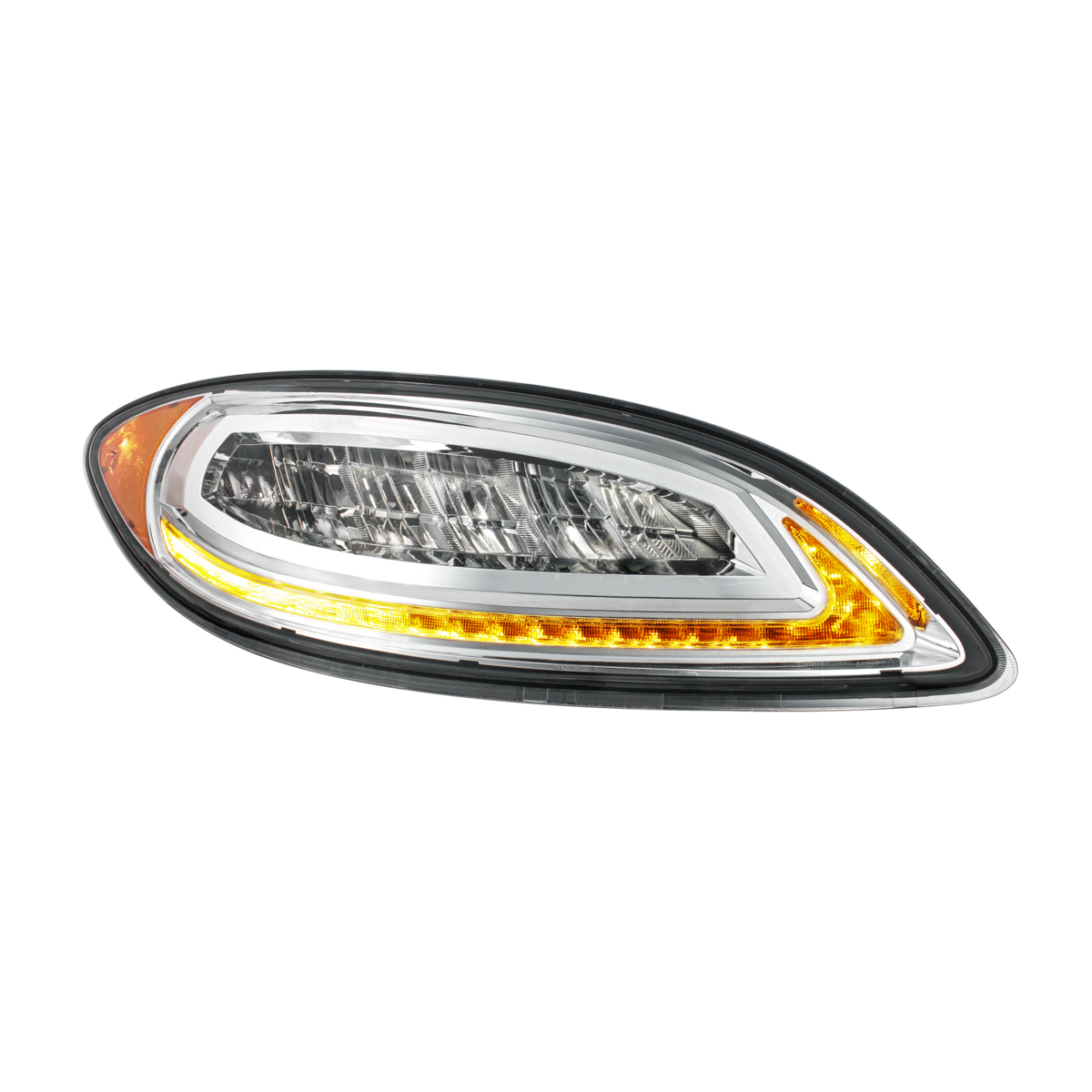 International Prostar LED Headlight with 23 LED Turn and Daytime Running Light Bar