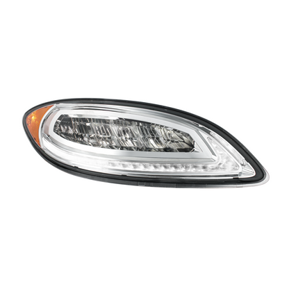 International Prostar LED Headlight with 23 LED Turn and Daytime Running Light Bar