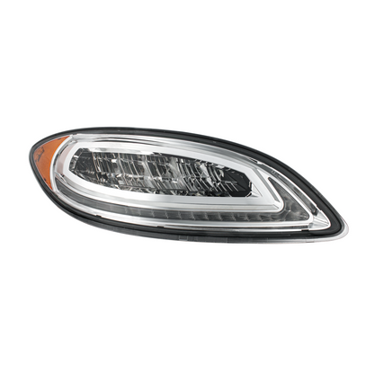 International Prostar LED Headlight with 23 LED Turn and Daytime Running Light Bar