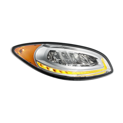 International Prostar LED Headlight with 23 LED Turn and Daytime Running Light Bar
