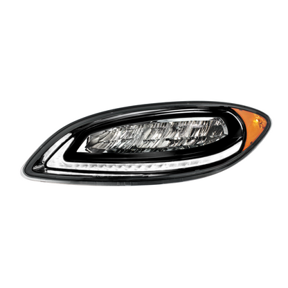 International Prostar LED Headlight with 23 LED Turn and Daytime Running Light Bar