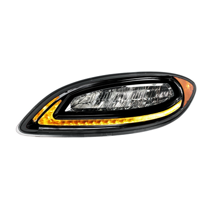International Prostar LED Headlight with 23 LED Turn and Daytime Running Light Bar