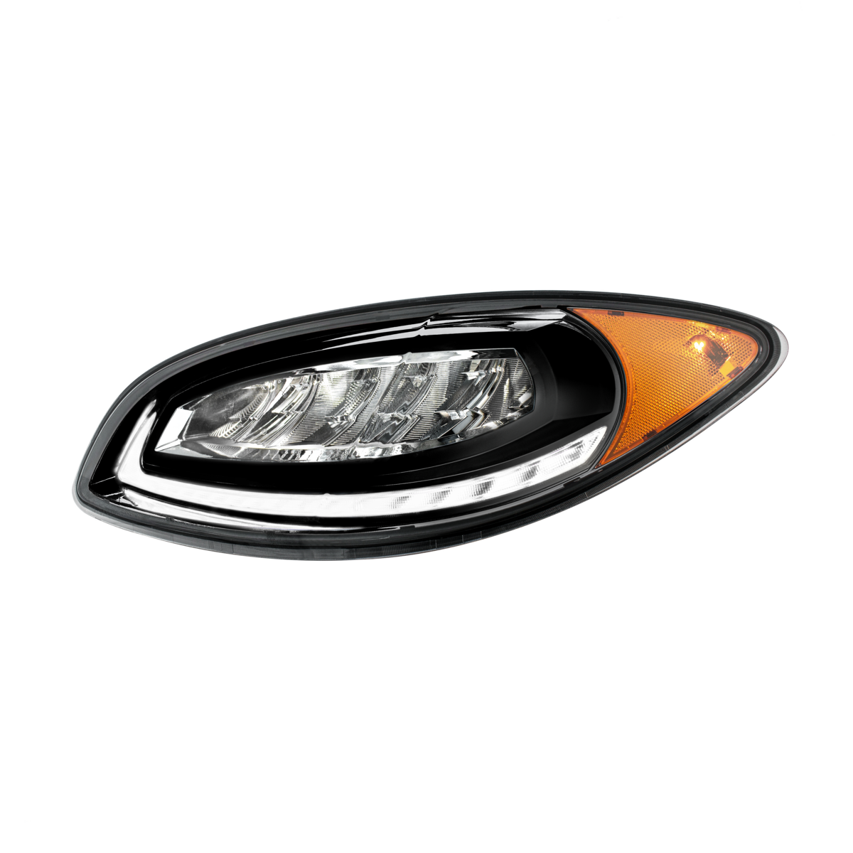 International Prostar LED Headlight with 23 LED Turn and Daytime Running Light Bar