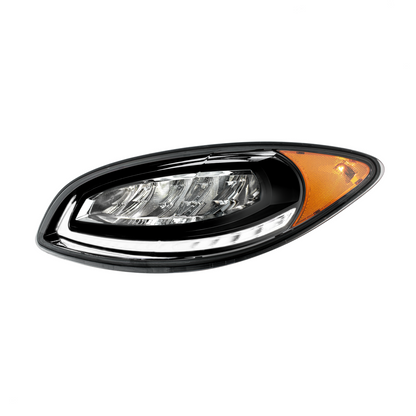 International Prostar LED Headlight with 23 LED Turn and Daytime Running Light Bar