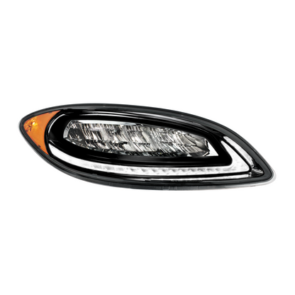 International Prostar LED Headlight with 23 LED Turn and Daytime Running Light Bar
