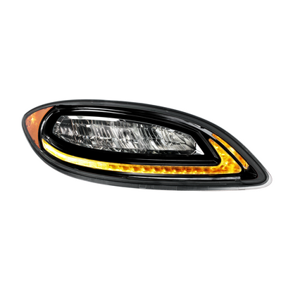 International Prostar LED Headlight with 23 LED Turn and Daytime Running Light Bar
