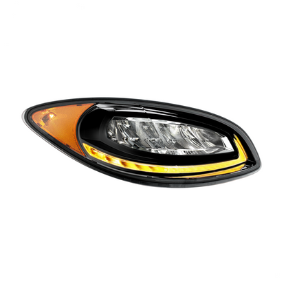 International Prostar LED Headlight with 23 LED Turn and Daytime Running Light Bar