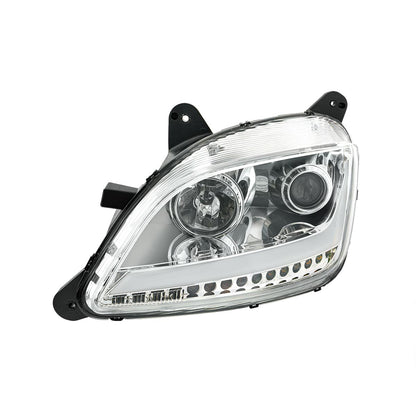 Peterbilt 579 and 587 Halogen Projection Headlight with 15 LED Sequential Turn Signal and 28 LED Position Light