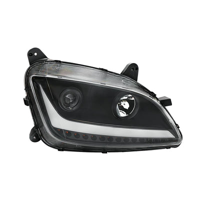 Peterbilt 579 and 587 Halogen Projection Headlight with 15 LED Sequential Turn Signal and 28 LED Position Light