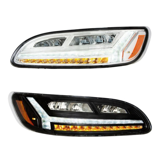 Peterbilt 330, 335, 337, 340, 348, 382, 384, 386, 387 6 LED Headlight with 12 LED Turn and 22 LED Position Light