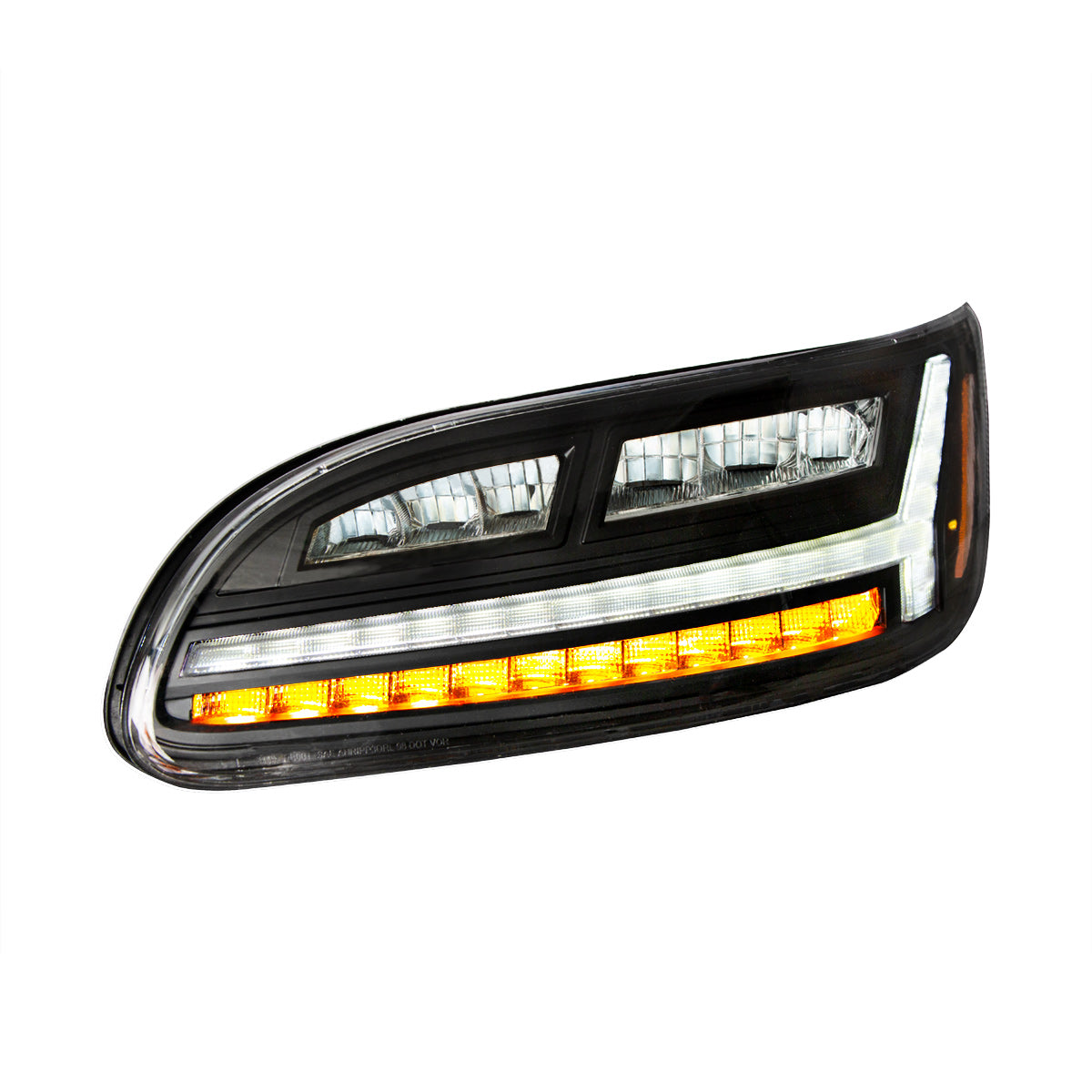 Peterbilt 330, 335, 337, 340, 348, 382, 384, 386, 387 6 LED Headlight with 12 LED Turn and 22 LED Position Light