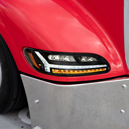 Peterbilt 330, 335, 337, 340, 348, 382, 384, 386, 387 6 LED Headlight with 12 LED Turn and 22 LED Position Light
