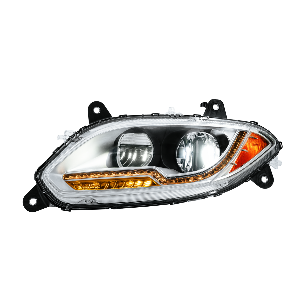 International LT LED Headlight with LED Turn Signal Light Bar
