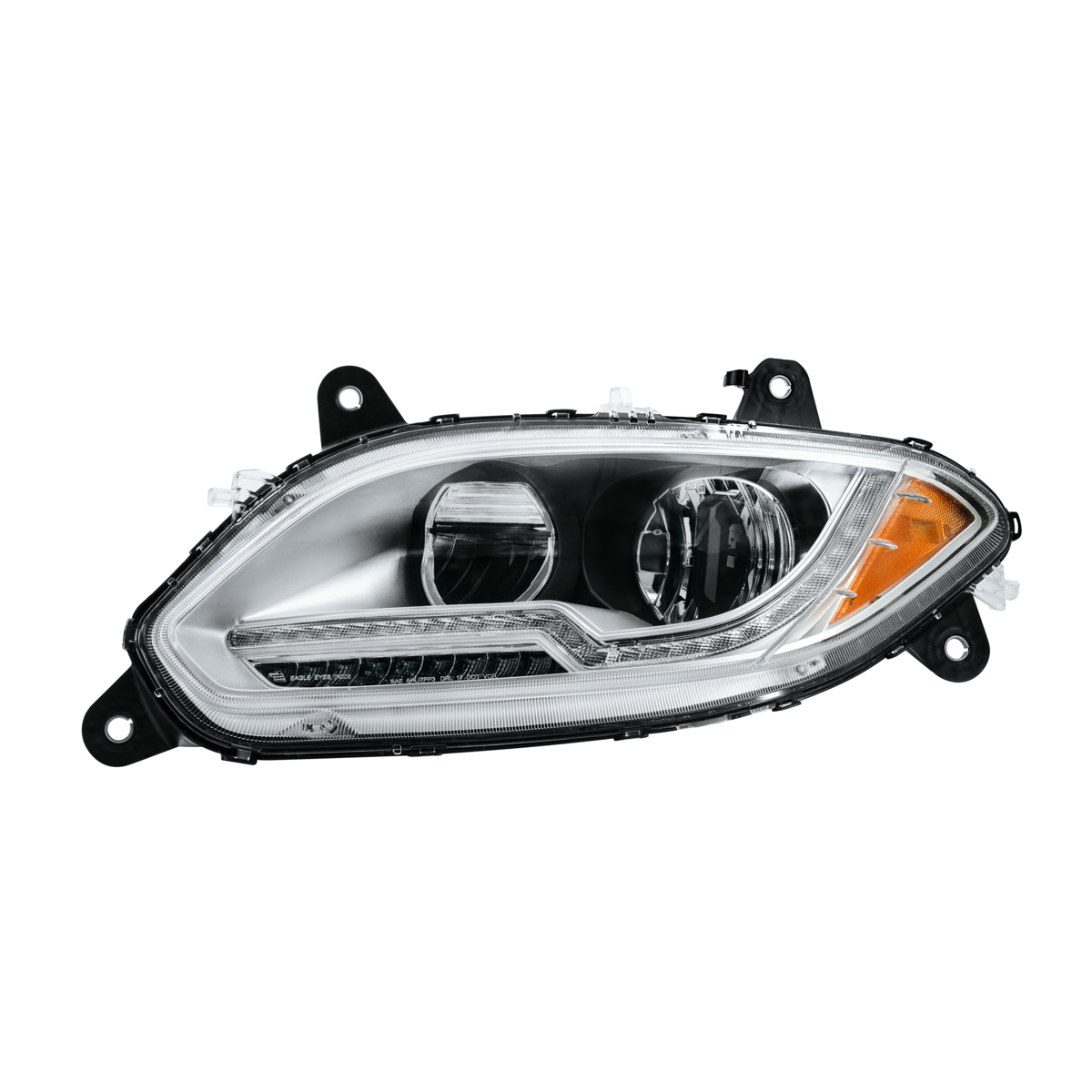 International LT LED Headlight with LED Turn Signal Light Bar