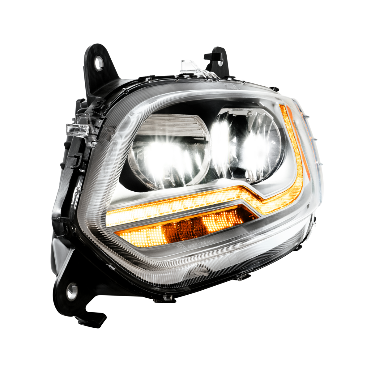 International LT LED Headlight with LED Turn Signal Light Bar