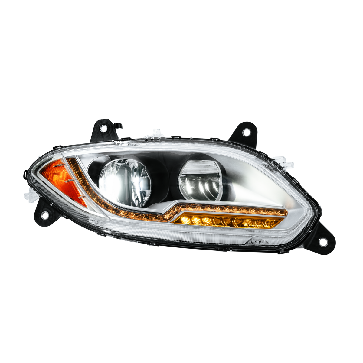 International LT LED Headlight with LED Turn Signal Light Bar