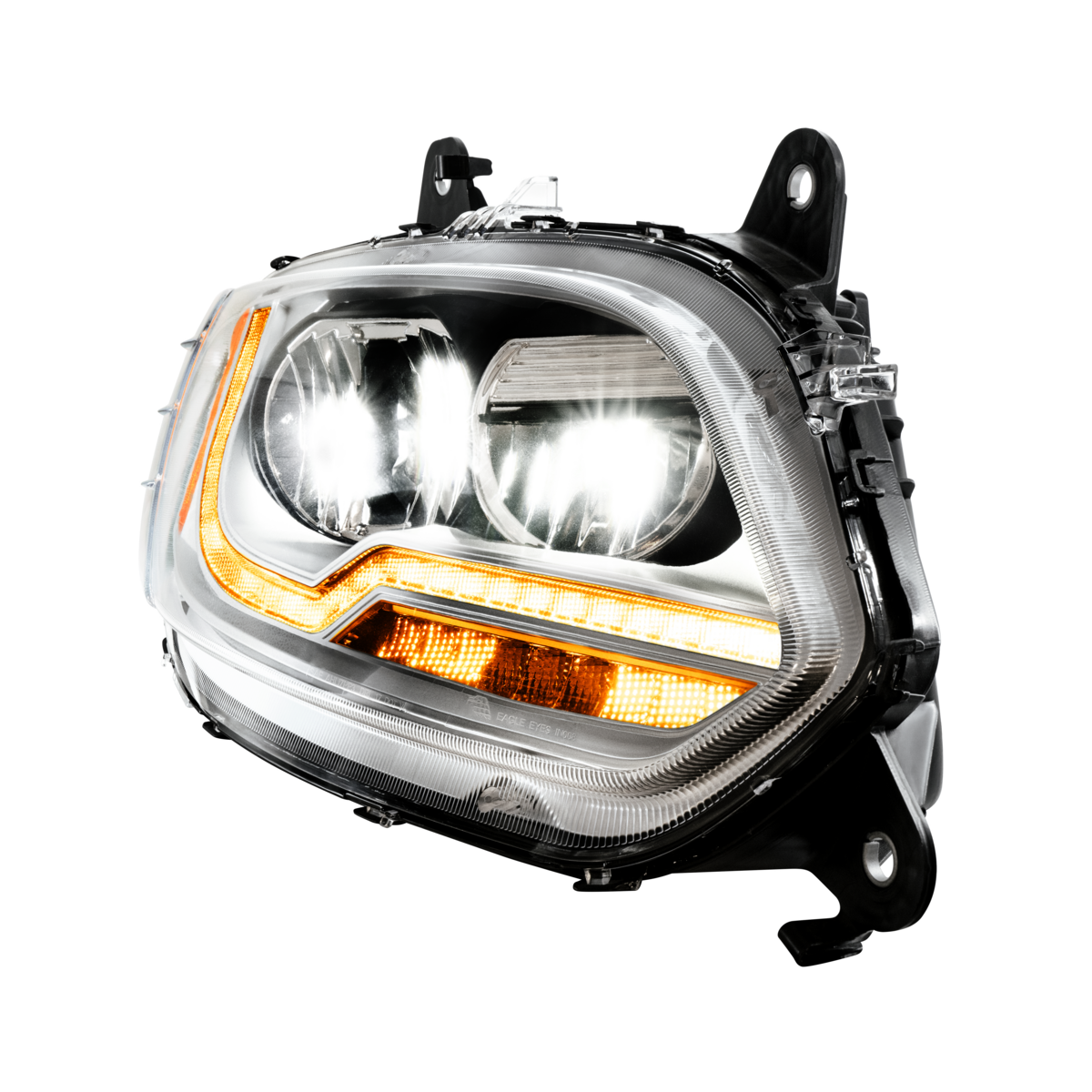 International LT LED Headlight with LED Turn Signal Light Bar