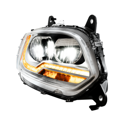 International LT LED Headlight with LED Turn Signal Light Bar