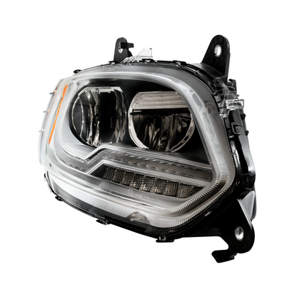 International LT LED Headlight with LED Turn Signal Light Bar