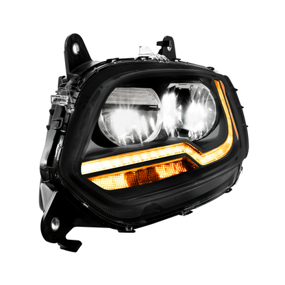 International LT LED Headlight with LED Turn Signal Light Bar
