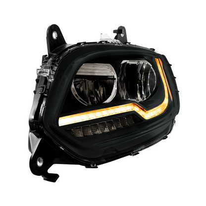 International LT LED Headlight with LED Turn Signal Light Bar