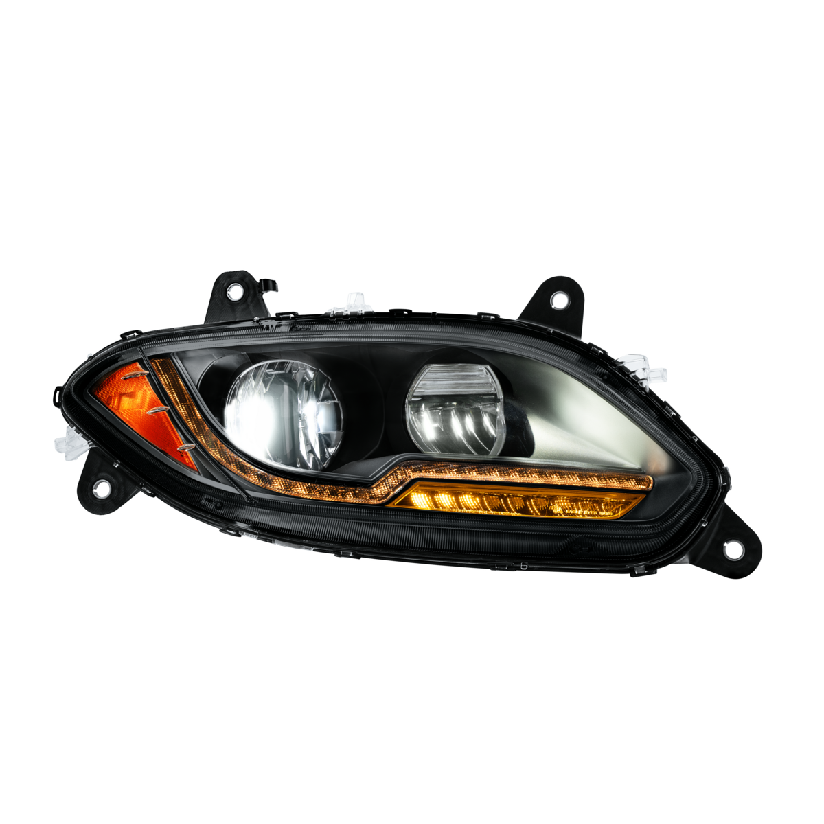 International LT LED Headlight with LED Turn Signal Light Bar